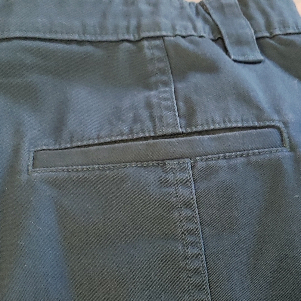 L.L. Bean Perfect Fit Evergreen Cotton Blend Mini Skirt Size 16P - Picture 6 of 7